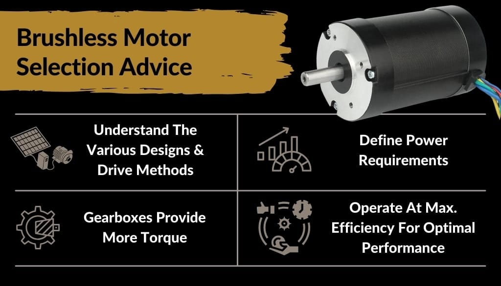 brushless-motor-selection-advice BLDC Motor Selection Guide