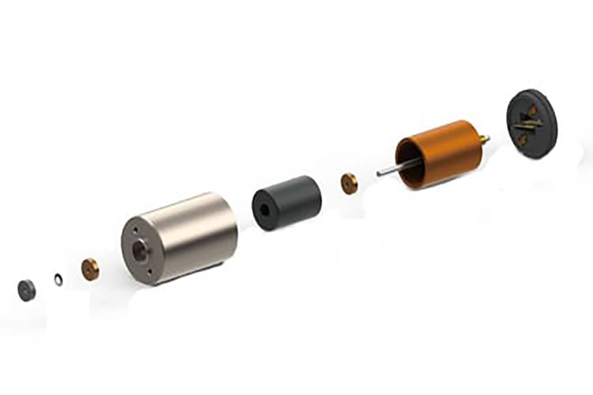 Coreless Brushless Motor Exploded View Coreless Brushless Motor Exploded View