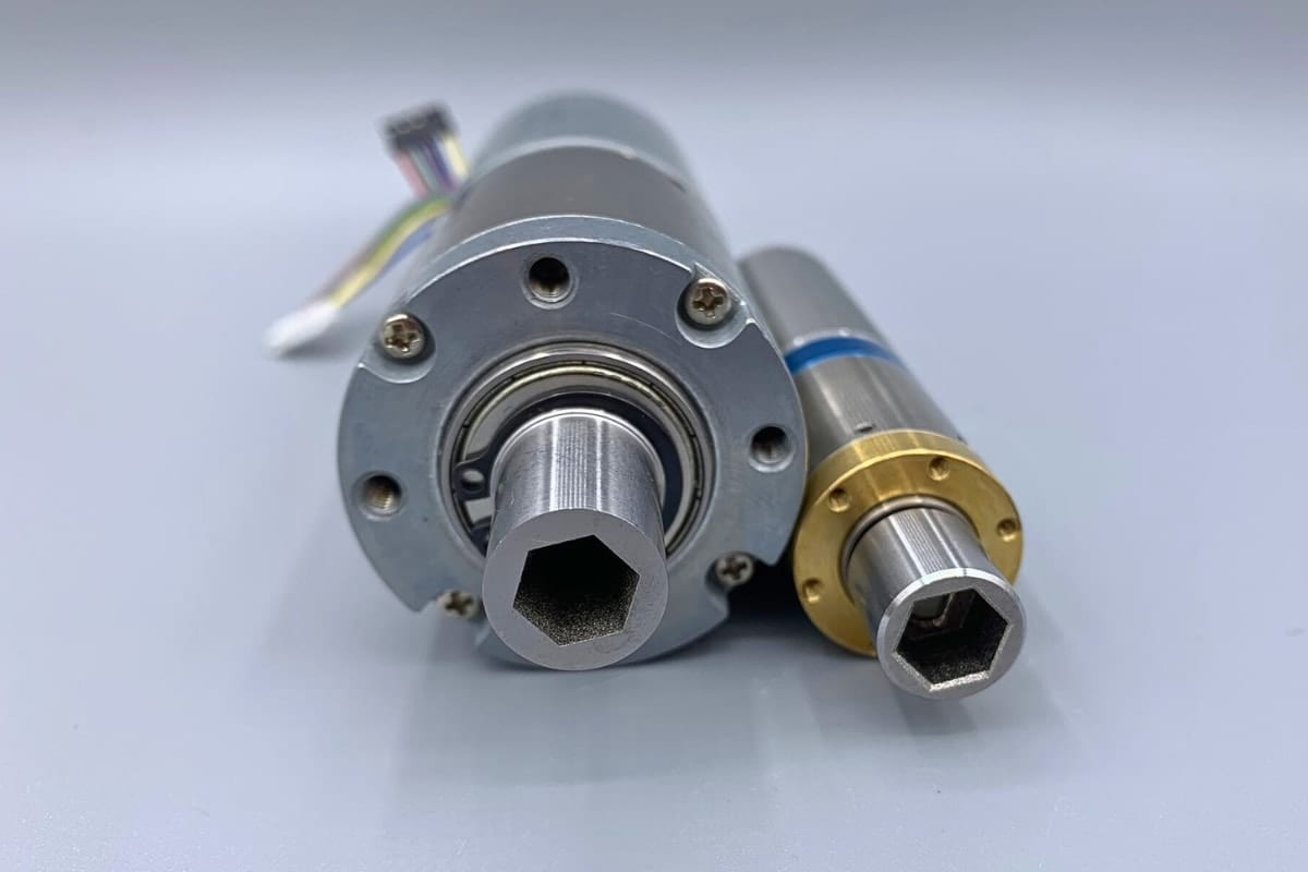 custom hex shaft bldc gear motor