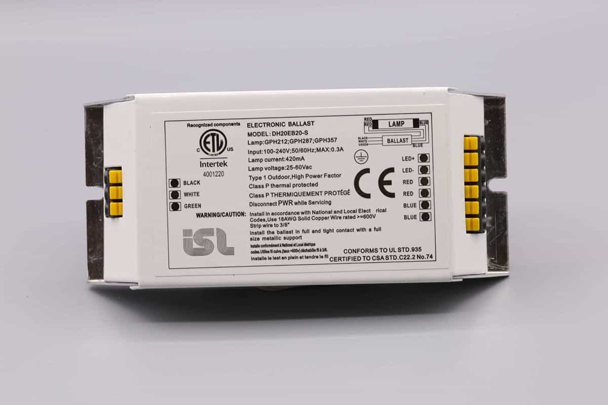 110-240VAC Ballast for UVC Germicidal Lamps