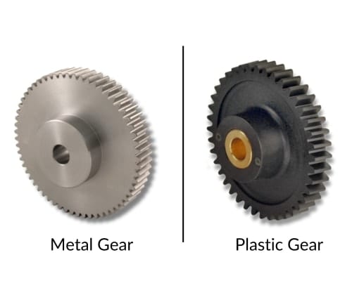 Metal Gear and Plastic Gear