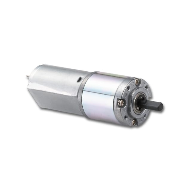 Electric DC motor isolated on white background