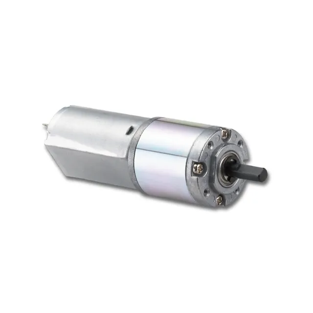 Electric DC motor isolated on white background